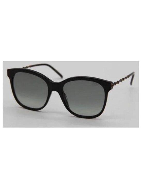GUCCI WOMENS SQUARE BLACK GOLD GREY SUNGLASSES GG0654S-30008562-001 main image 9
